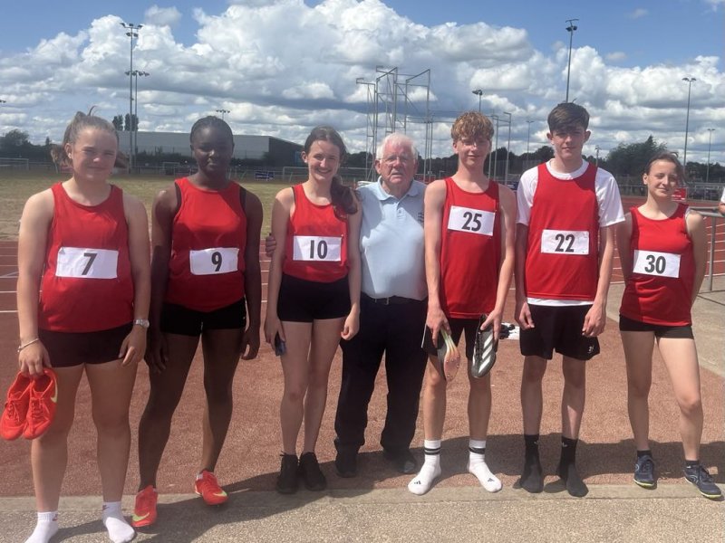 Other image for Graihagh represents Great Britain while Amelie wins county schools gold